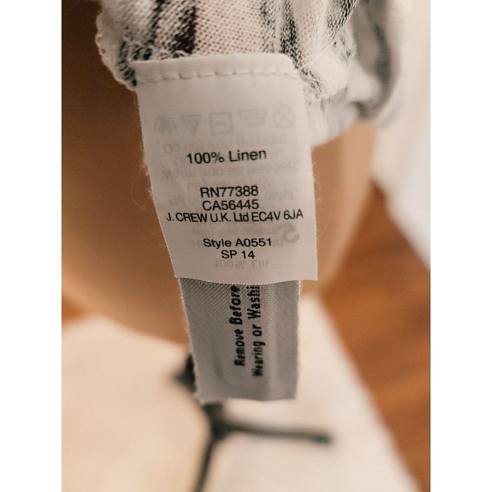 J. Crew Linen T-Shirt - Picture 4 of 7